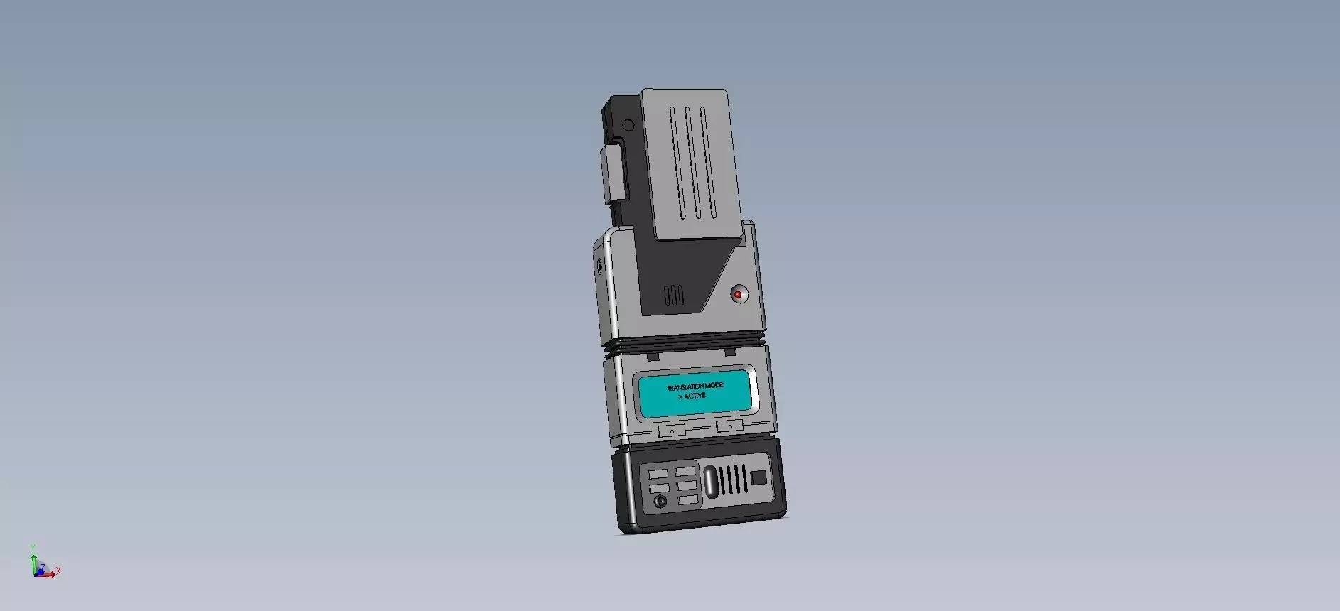 universal translator star trek enterprise 3D model_0
