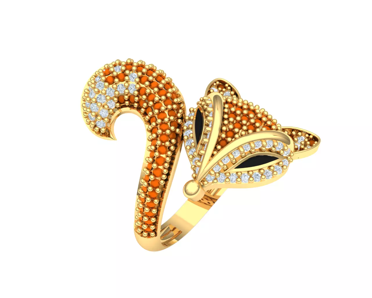 fox ring 3D model