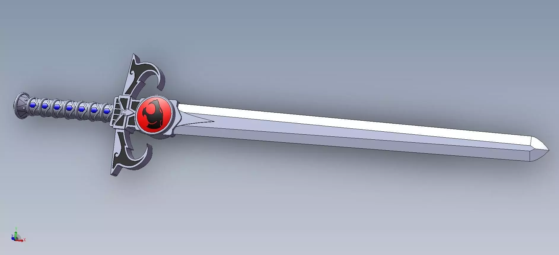 SWORD OF OMENS 3D model_0