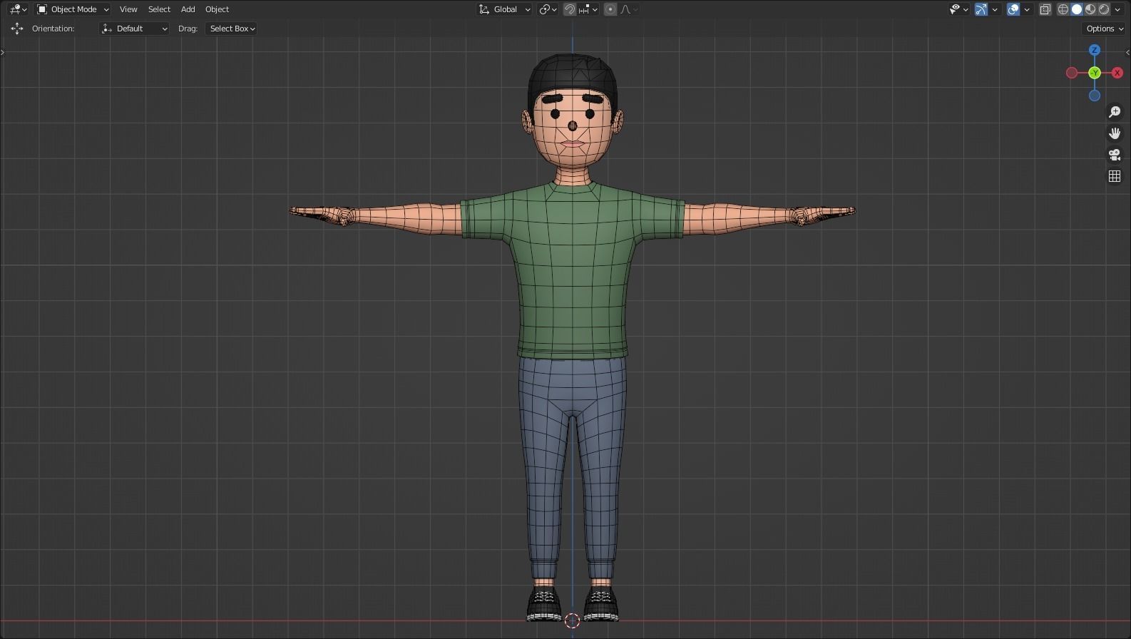 HYPER CASUAL CHARACTERS VOLUME 1 Low-poly 3D model_3