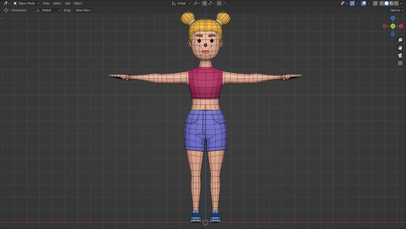 HYPER CASUAL CHARACTERS VOLUME 1 Low-poly 3D model_6