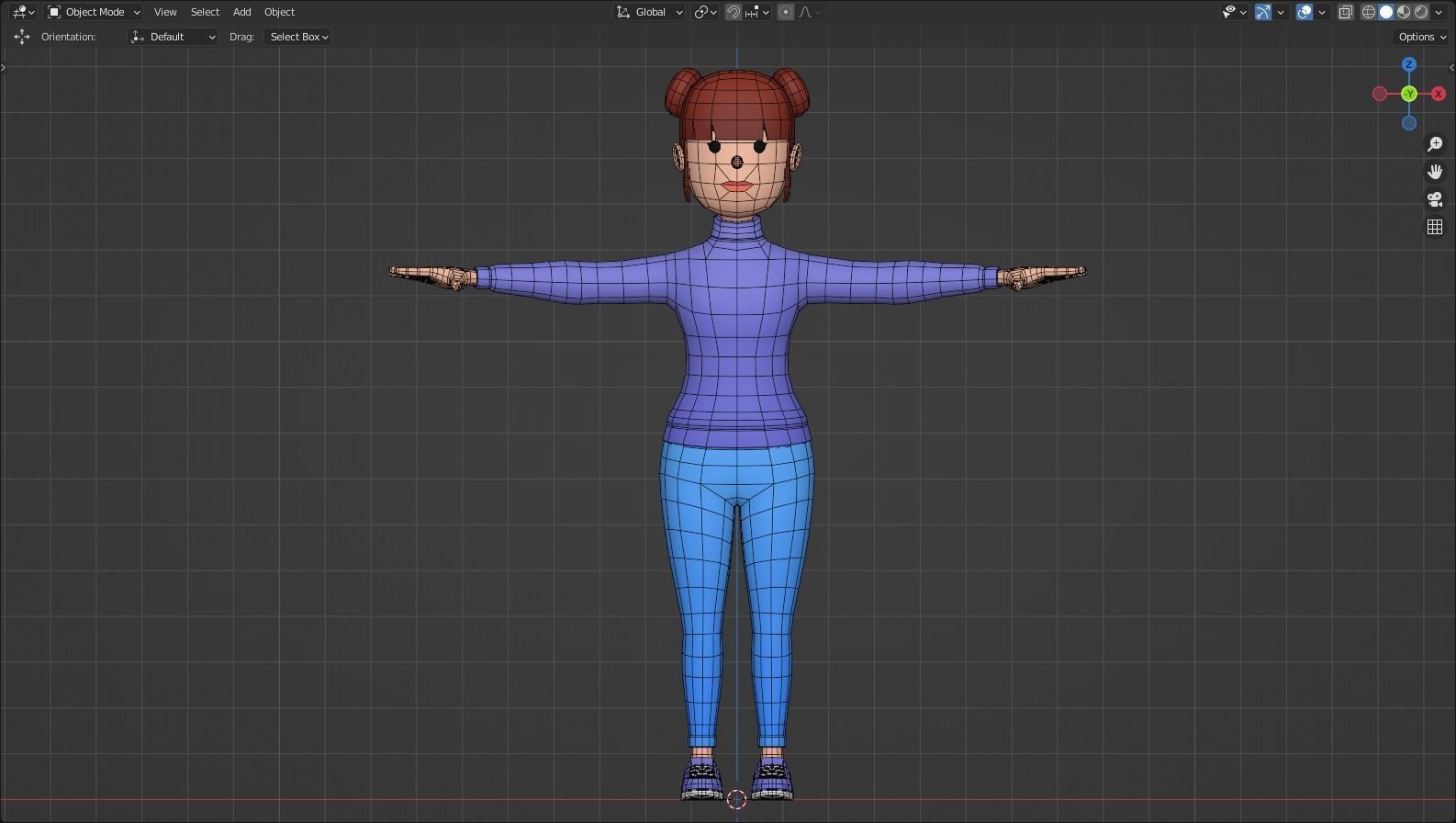 HYPER CASUAL CHARACTERS VOLUME 1 Low-poly 3D model_2