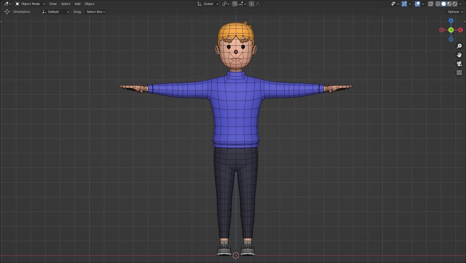 HYPER CASUAL CHARACTERS VOLUME 1 Low-poly 3D model_5