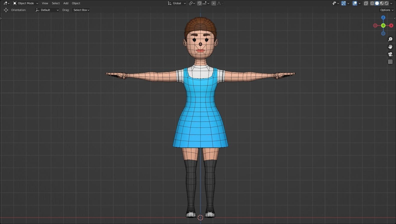 HYPER CASUAL CHARACTERS VOLUME 1 Low-poly 3D model_7