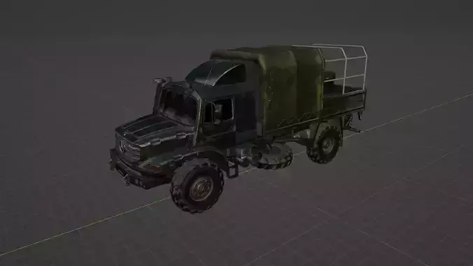 Army Mercedes Truck
