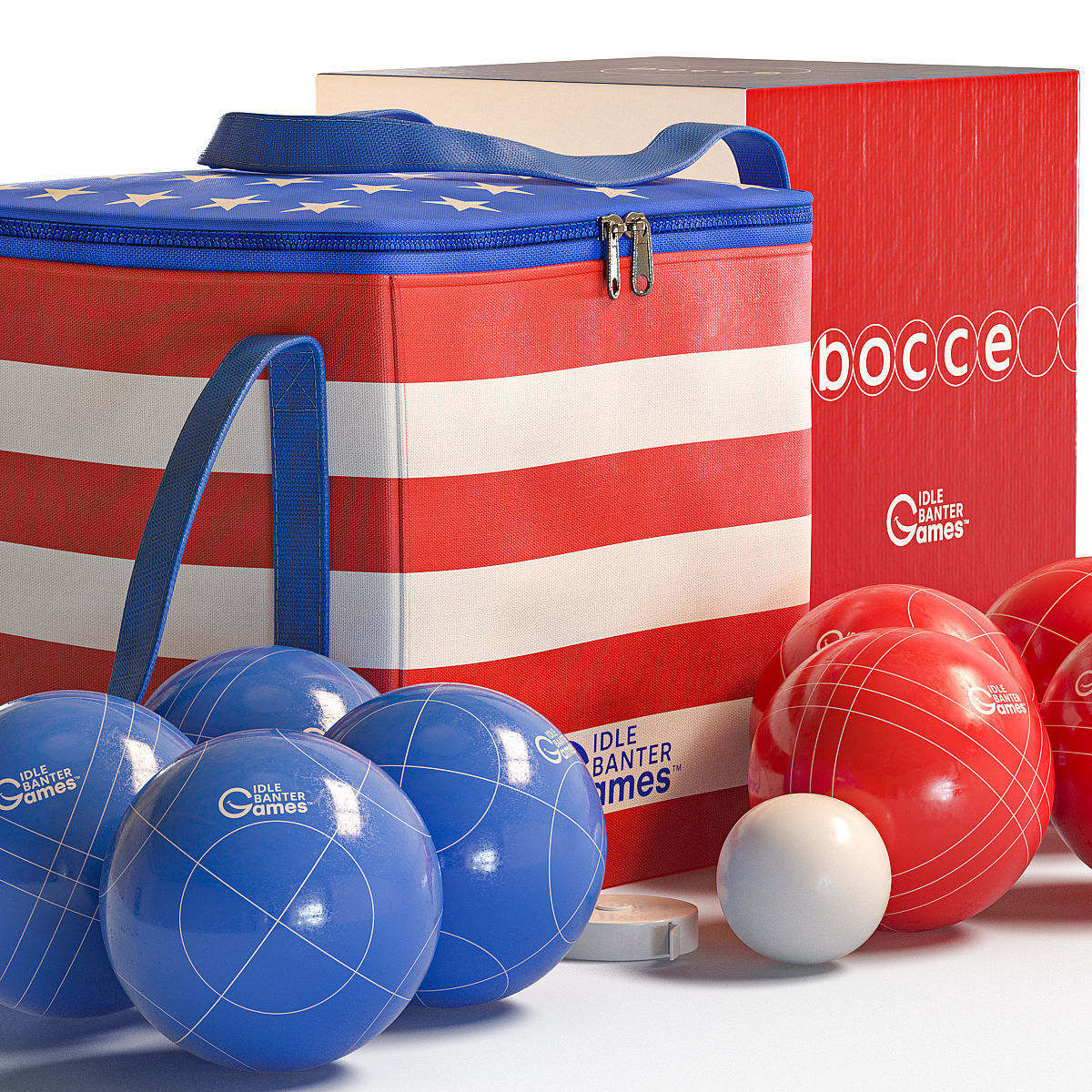 Bocce set Idle Banter Games 3D model_2