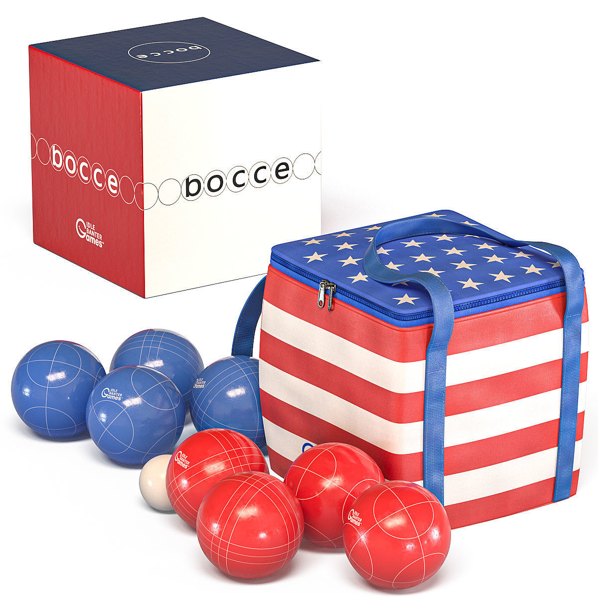 Bocce set Idle Banter Games 3D model_1