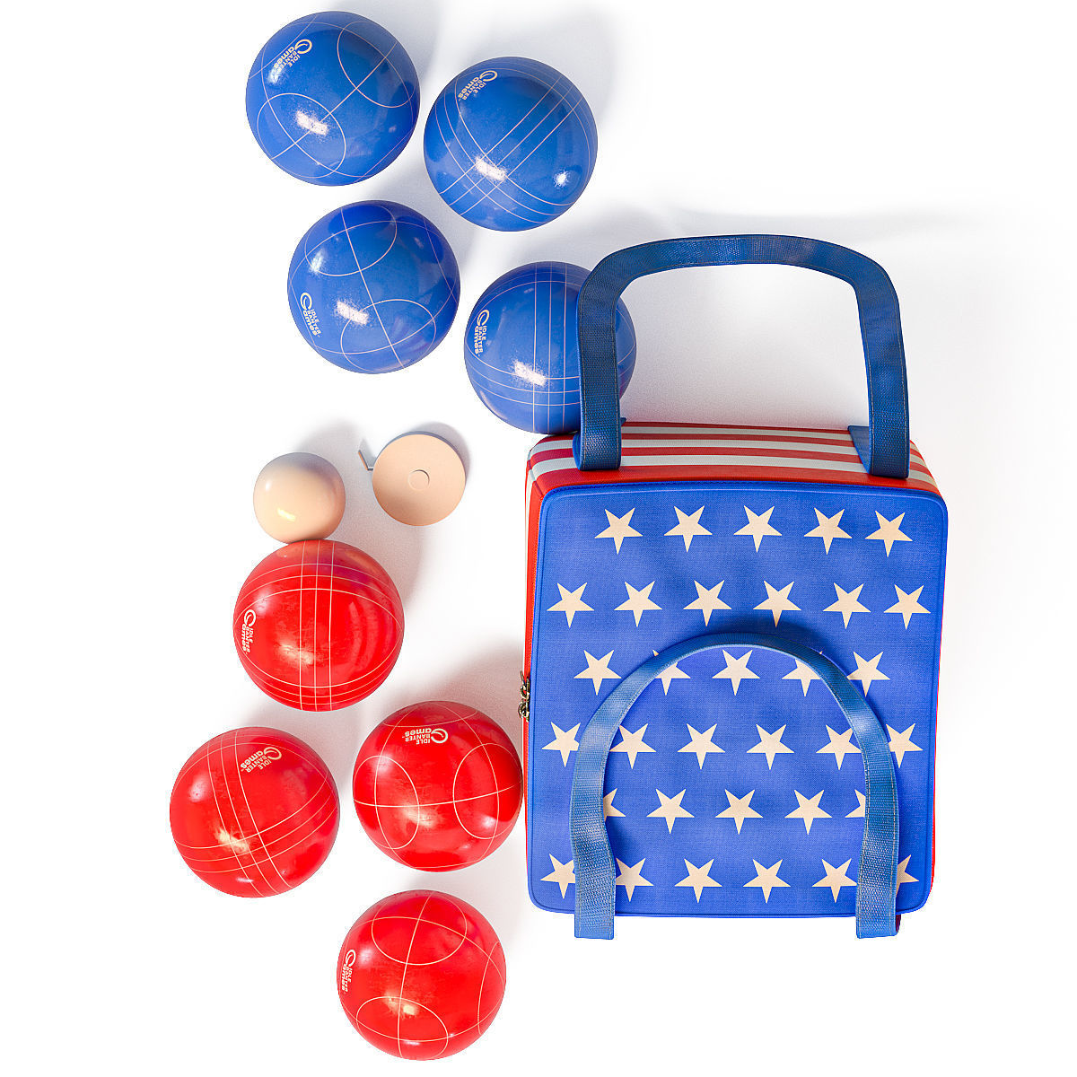 Bocce set Idle Banter Games 3D model_5