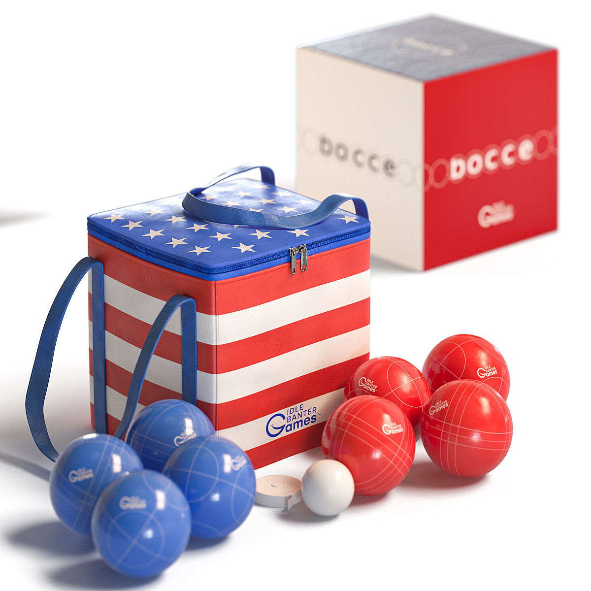 Bocce set Idle Banter Games 3D model_6