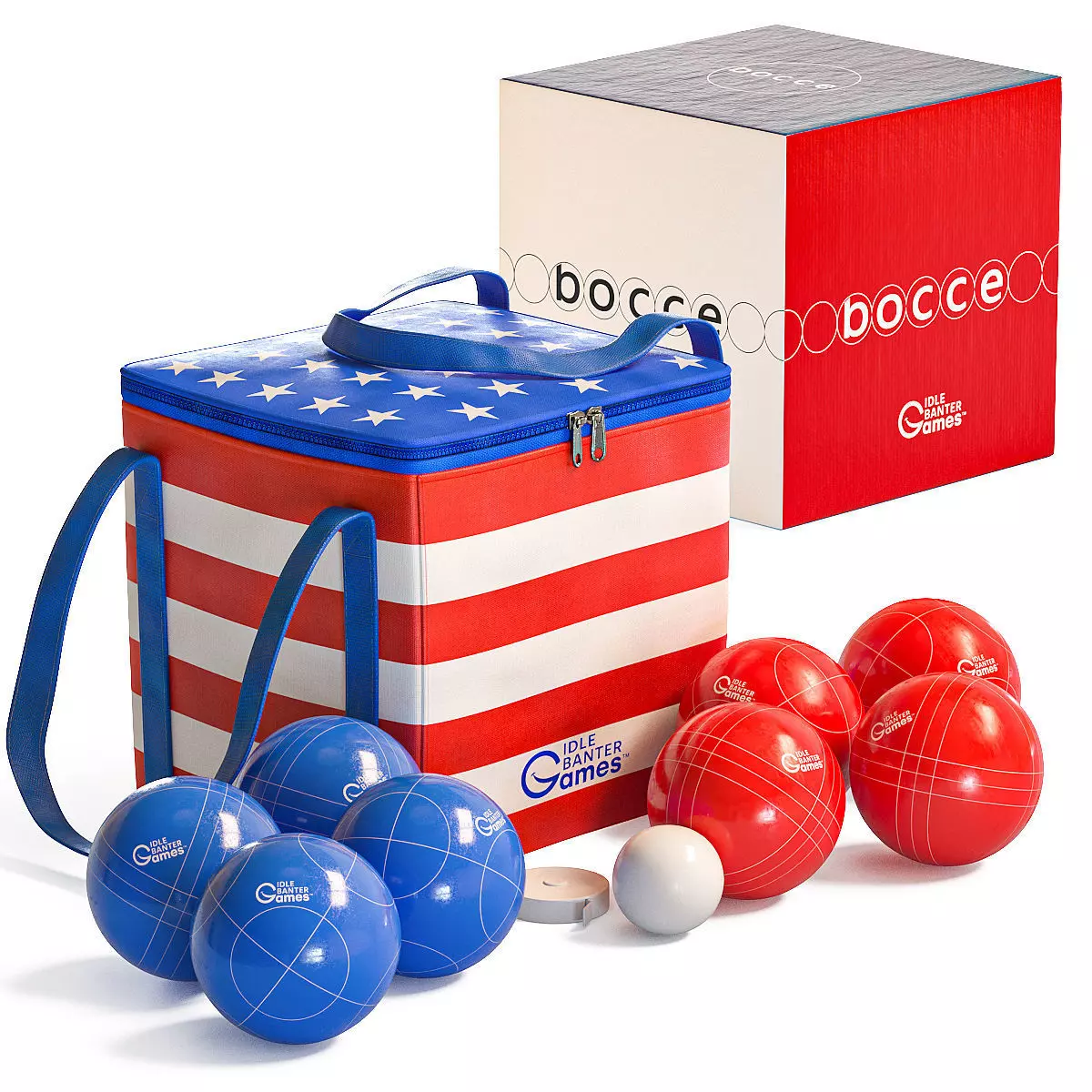 Bocce set Idle Banter Games 3D model_0