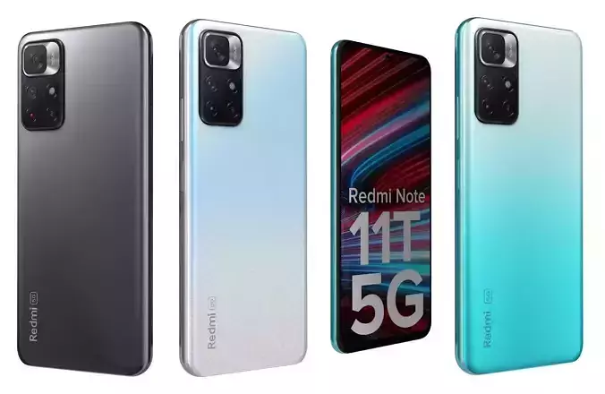 Xiaomi Redmi Note 11T 5G All Colors