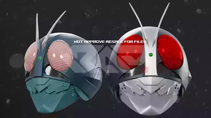 Kamen rider Shin 2023 3D print model