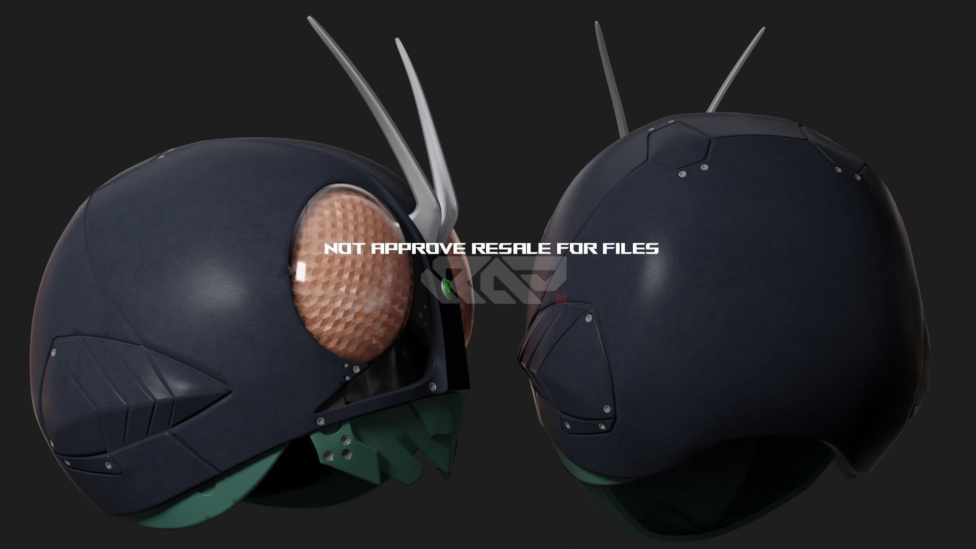 Kamen rider Shin 2023 3D print model_7