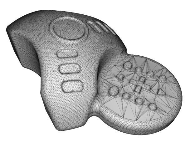 Spectacular Conference Phone Low-poly 3D model_4