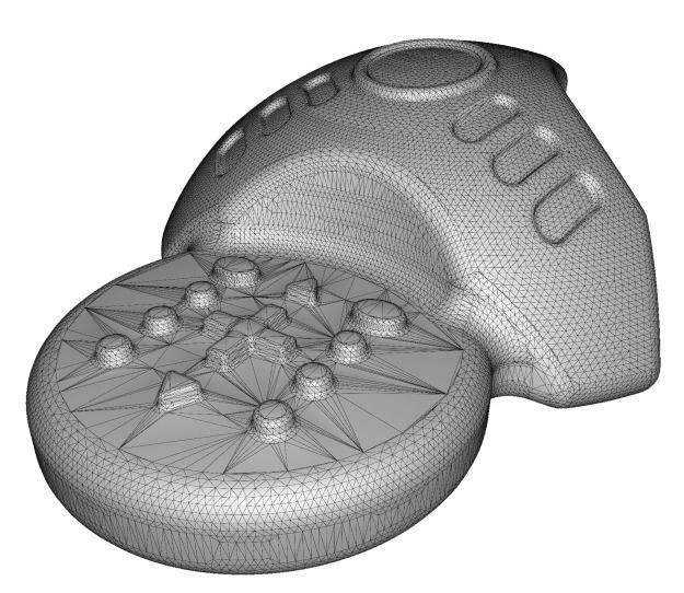 Spectacular Conference Phone Low-poly 3D model_3