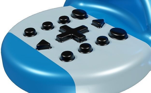 Spectacular Conference Phone Low-poly 3D model_5