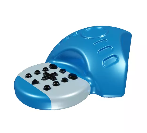 Spectacular Conference Phone Low-poly 3D model_0