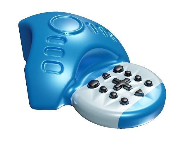 Spectacular Conference Phone Low-poly 3D model_2