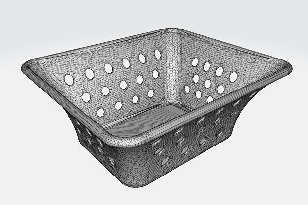 Spectacular Fruit Tray Low-poly 3D model_2