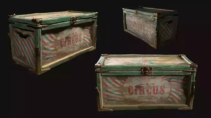 Game ready wooden chest