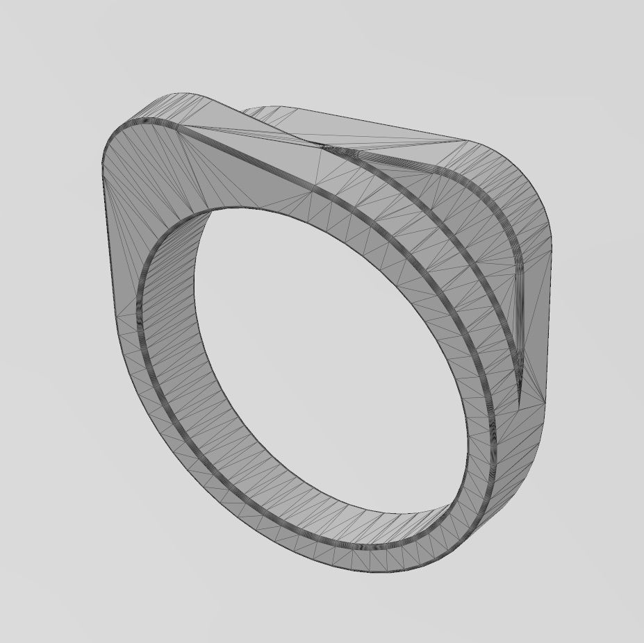 Rounded overlapping bars signet US sizes 5to9 3D print model_13