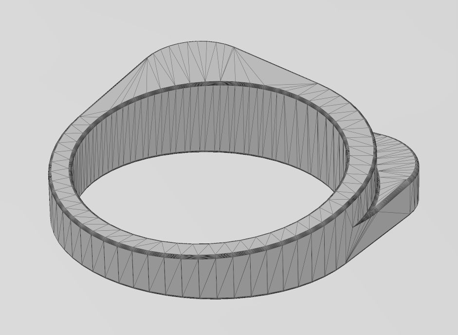 Rounded overlapping bars signet US sizes 5to9 3D print model_14