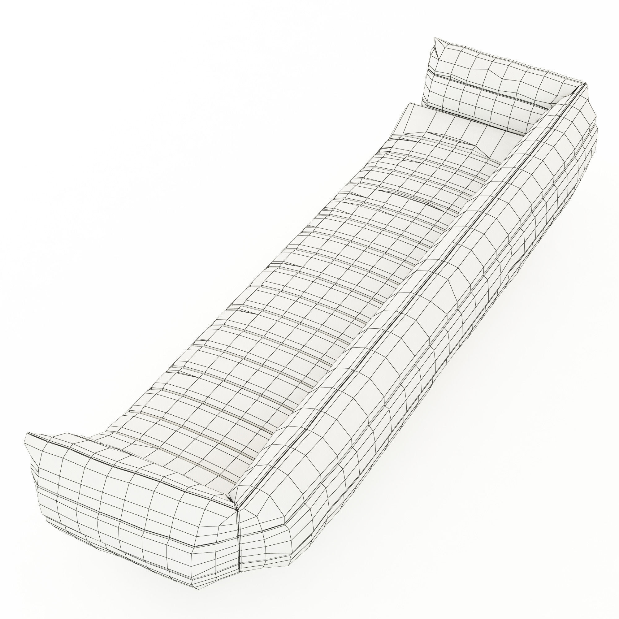 Baxter Tactile Sofa 3D model_8