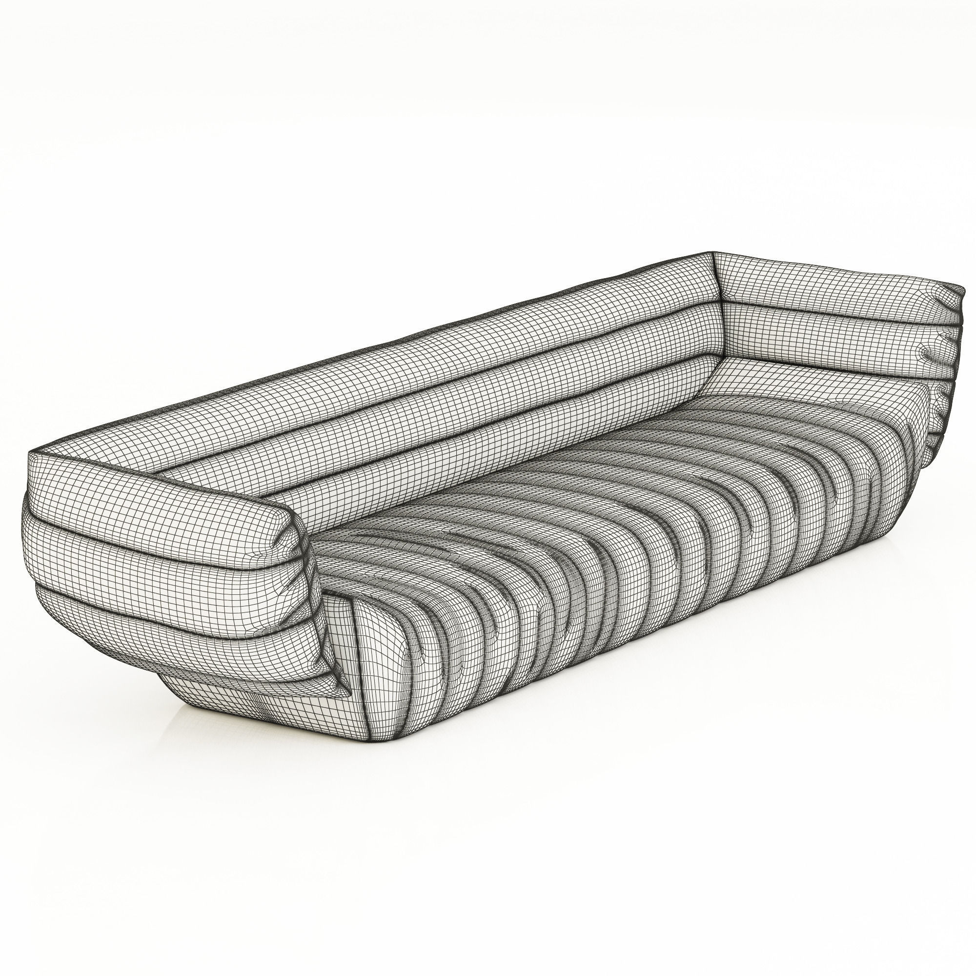 Baxter Tactile Sofa 3D model_7