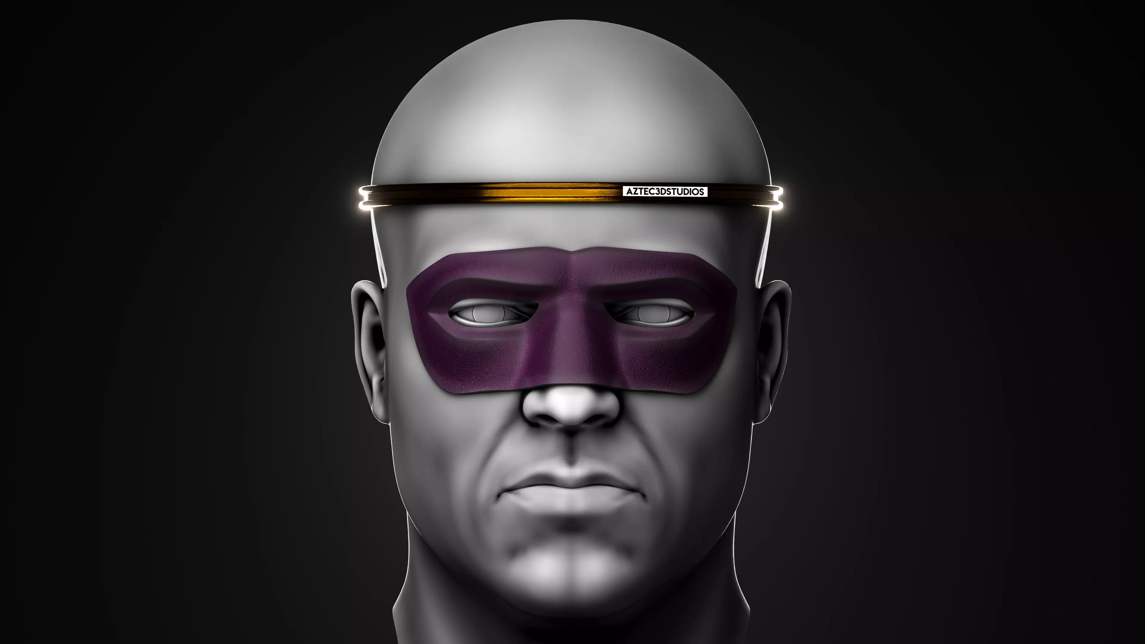 HBO Watchmen Ozymandias Mask for 3D Printing Cosplay 3D print model