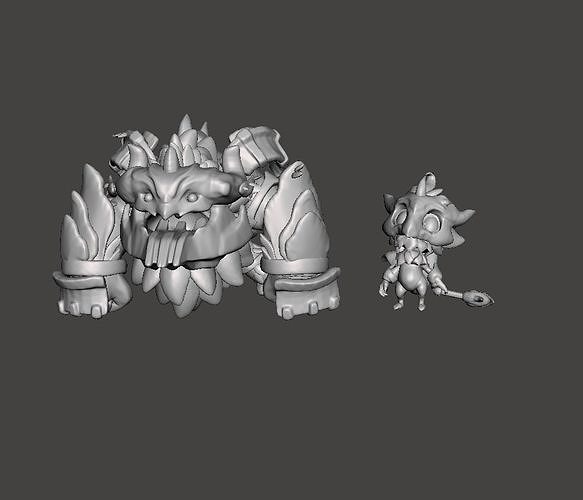 Elderwood Gnar 3D Model 3D print model