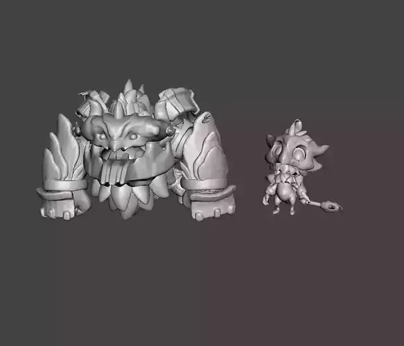 Elderwood Gnar 3D Model