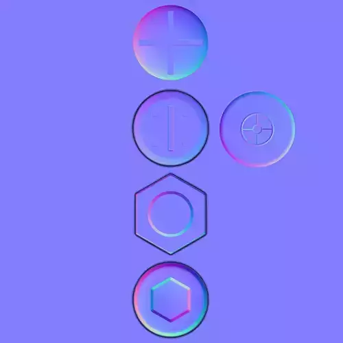Alpha normal map textures 4-8K Texture