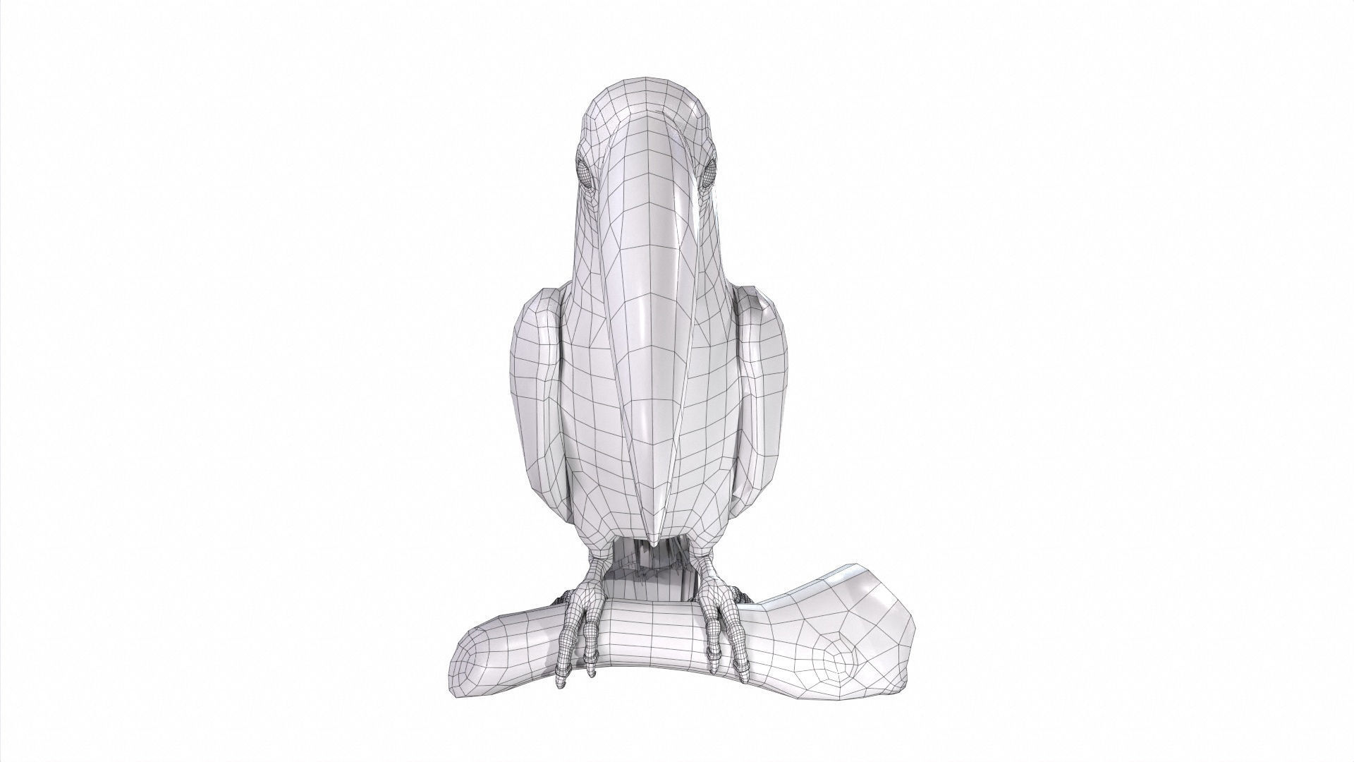 Tropical Birds Collection 3D model_44