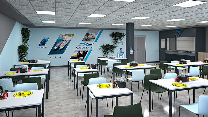 Dining Area  3D model