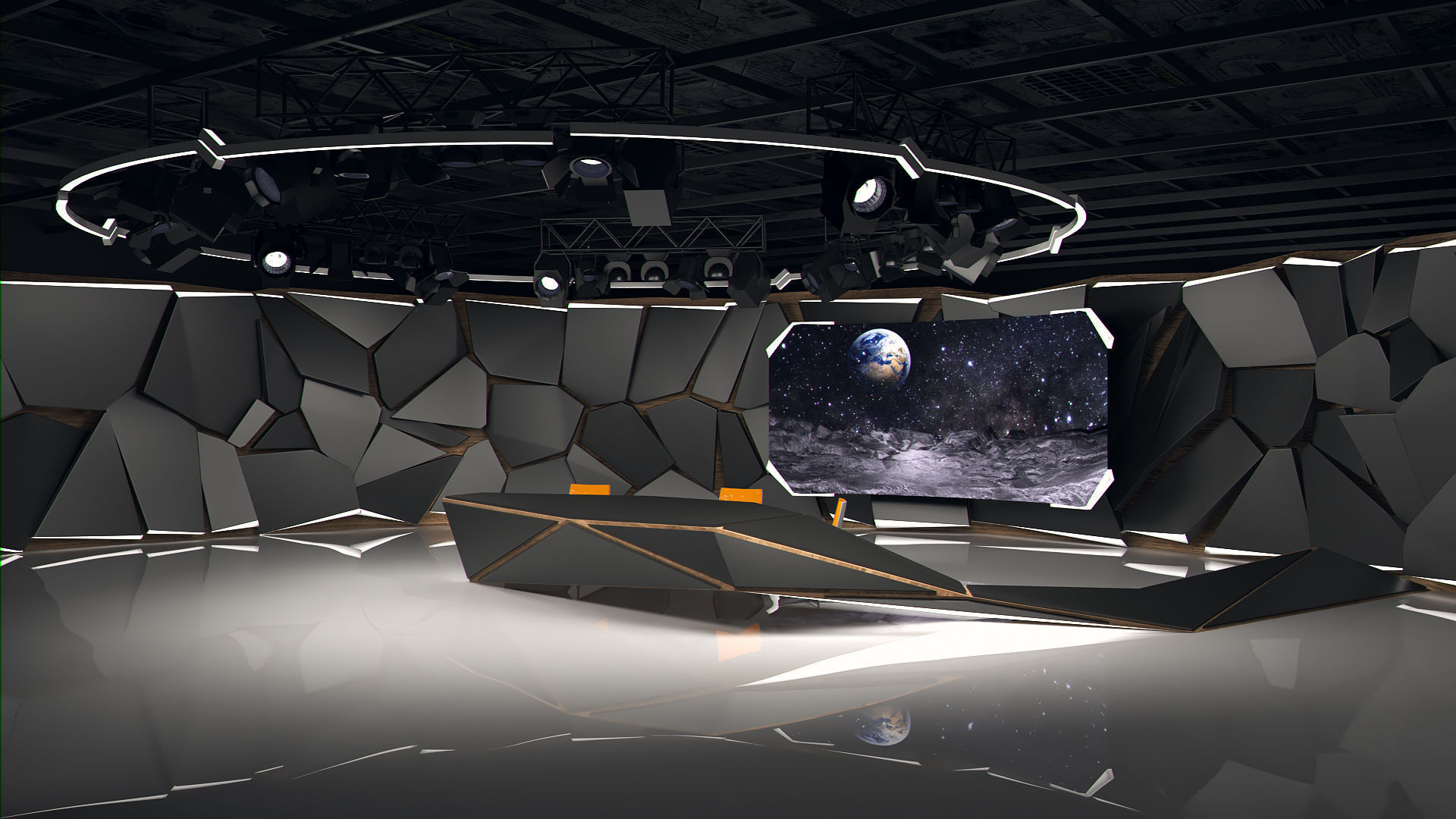 Virtual Studio 26 PBR Low-poly 3D model_3