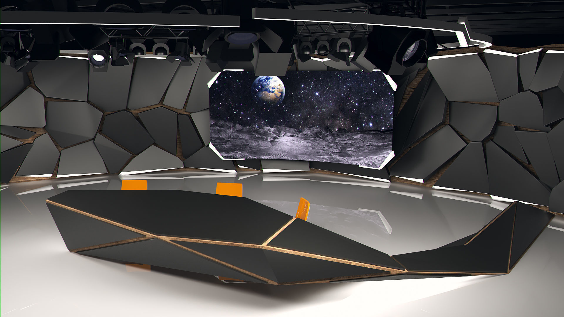 Virtual Studio 26 PBR Low-poly 3D model_4