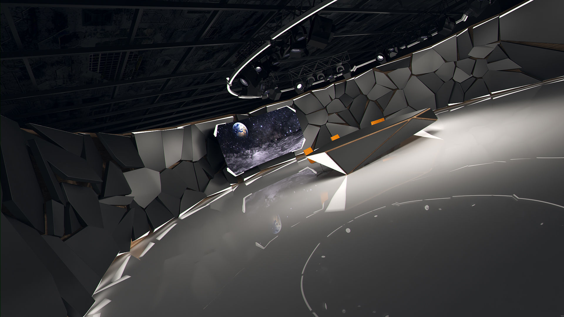 Virtual Studio 26 PBR Low-poly 3D model_8