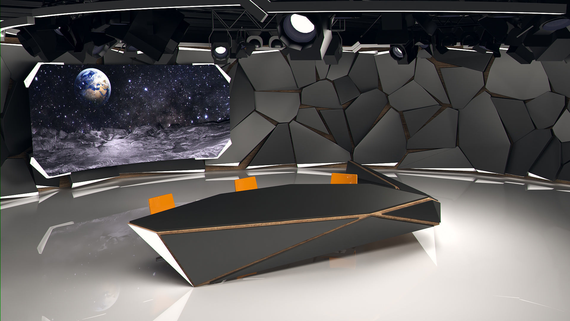 Virtual Studio 26 PBR Low-poly 3D model_5