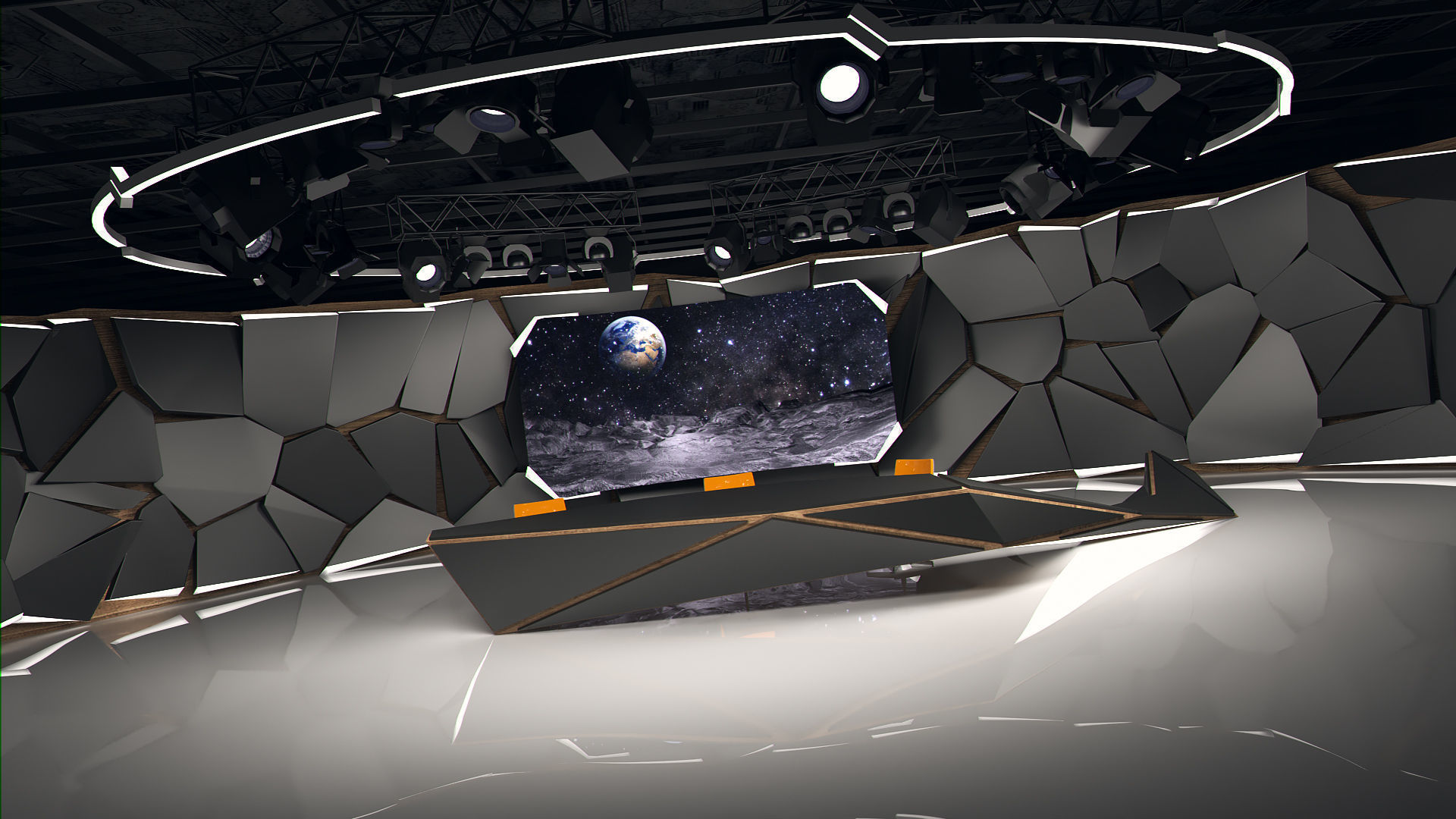 Virtual Studio 26 PBR Low-poly 3D model_7