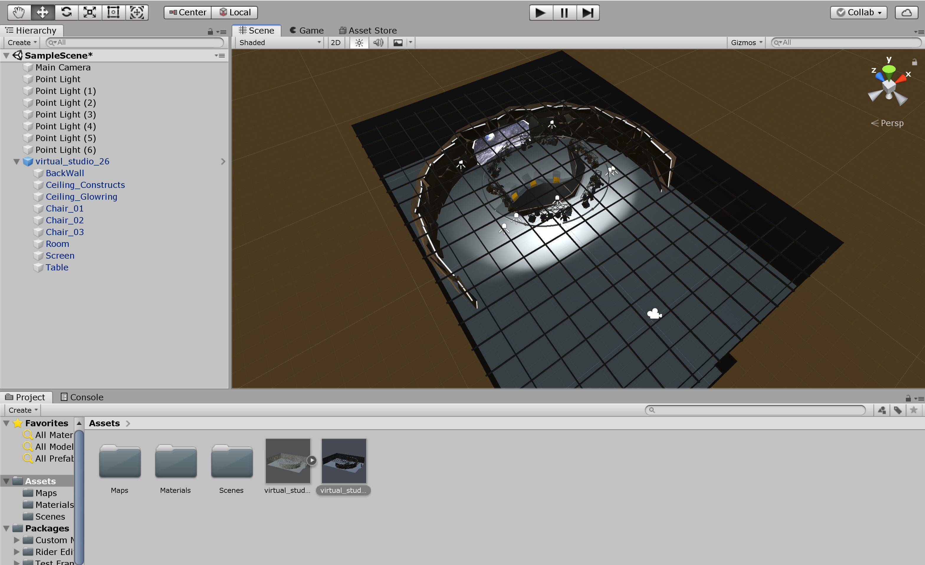 Virtual Studio 26 PBR Low-poly 3D model_15