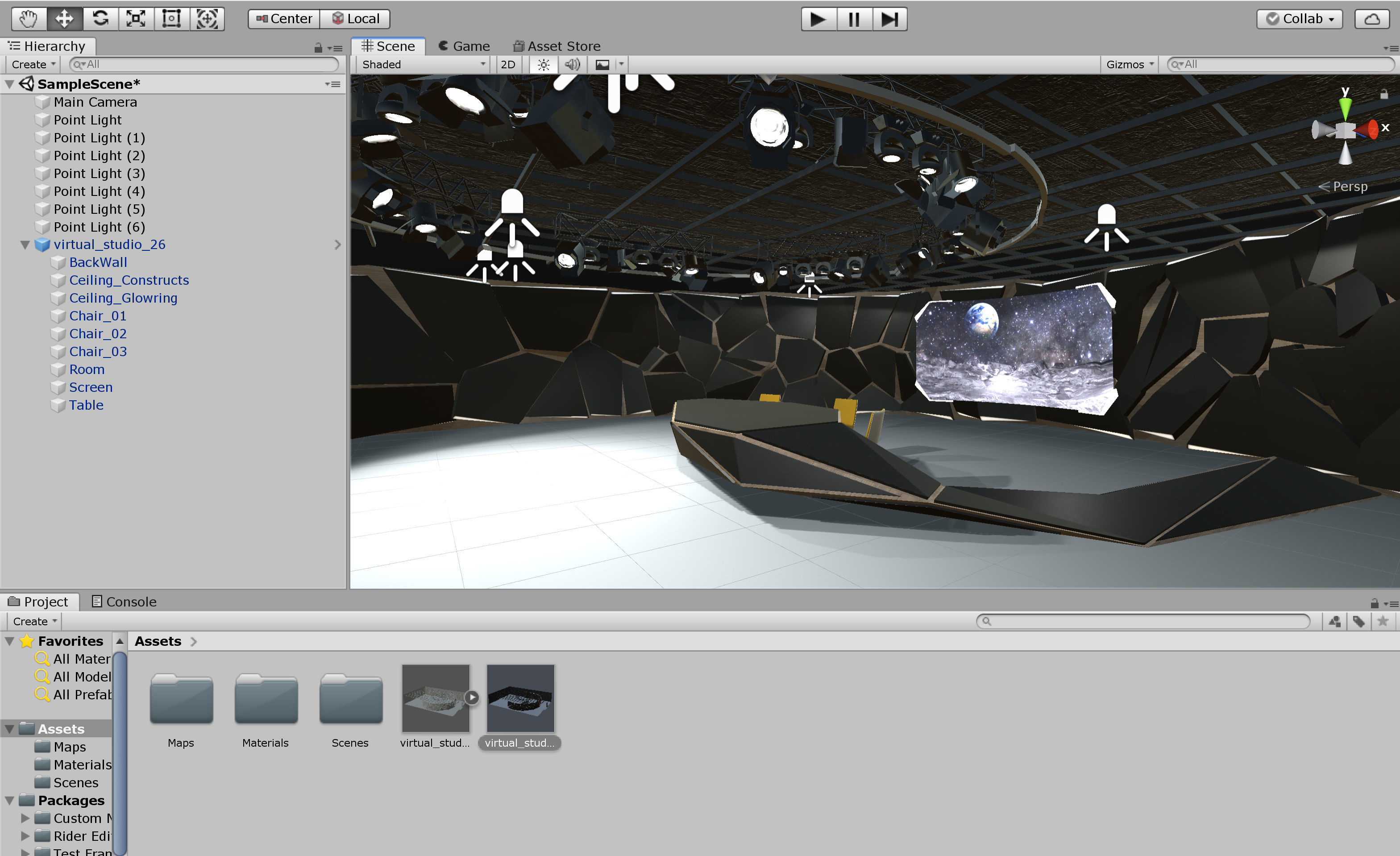 Virtual Studio 26 PBR Low-poly 3D model_14