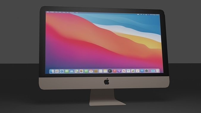 iMac 27 inch Free 3D model