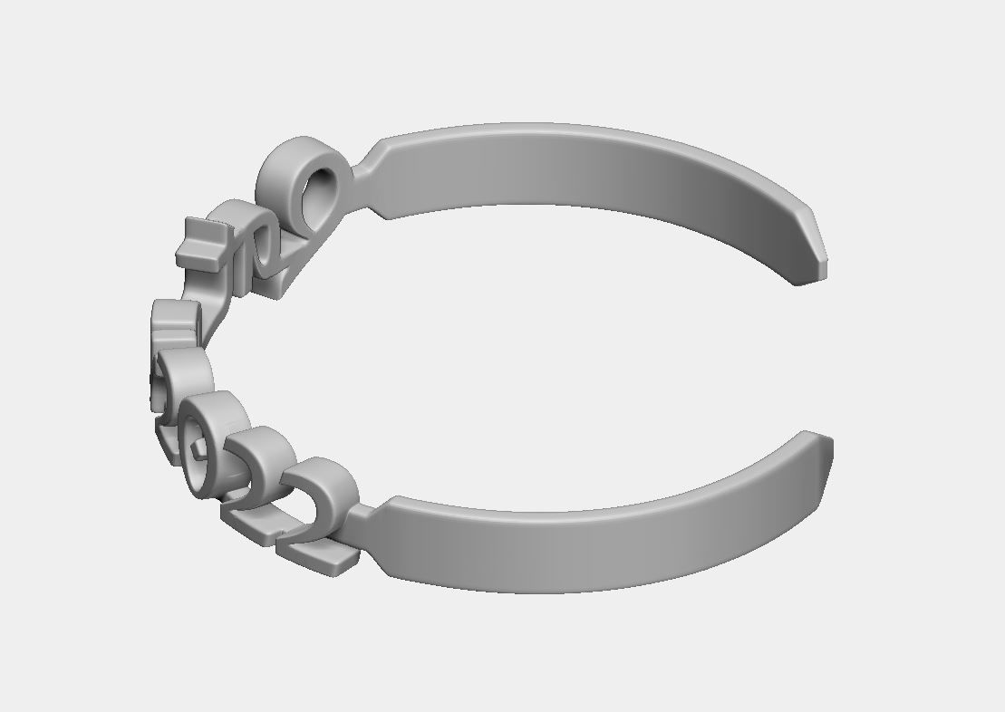 Qatar 2022 Bracelet 3D print model_15