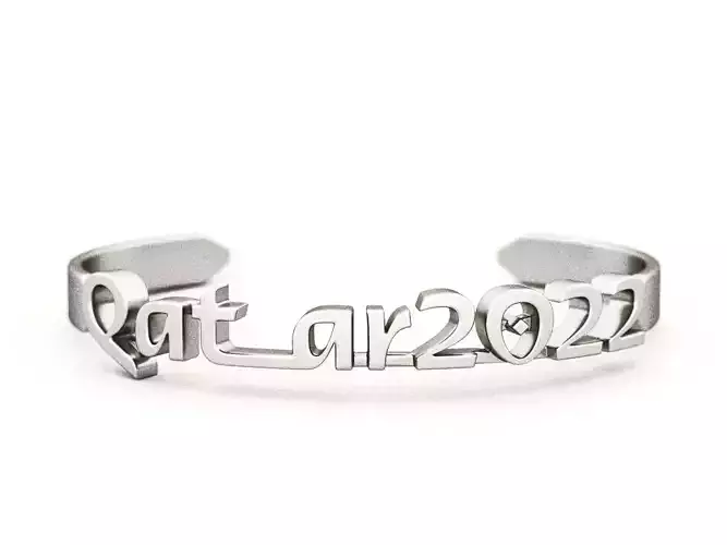 Qatar 2022 Bracelet 3D print model