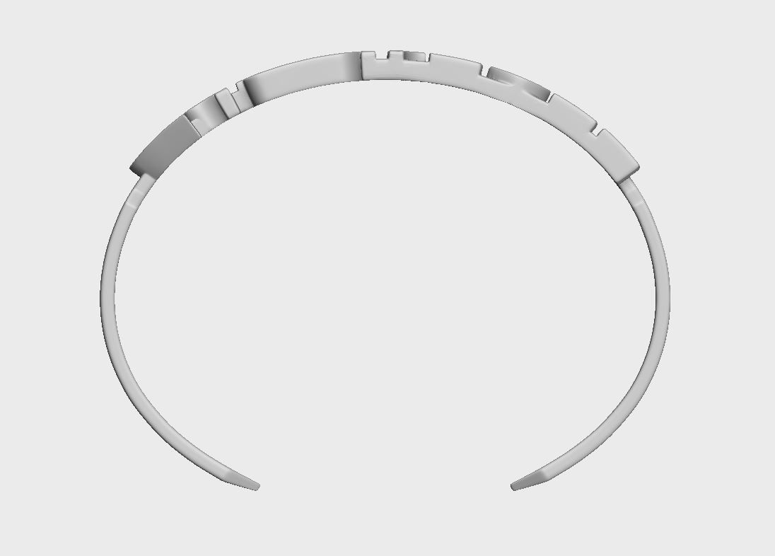 Qatar 2022 Bracelet 3D print model_16