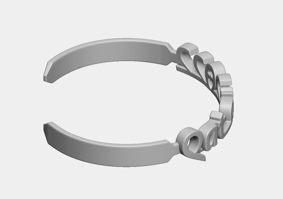 Qatar 2022 Bracelet 3D print model_14