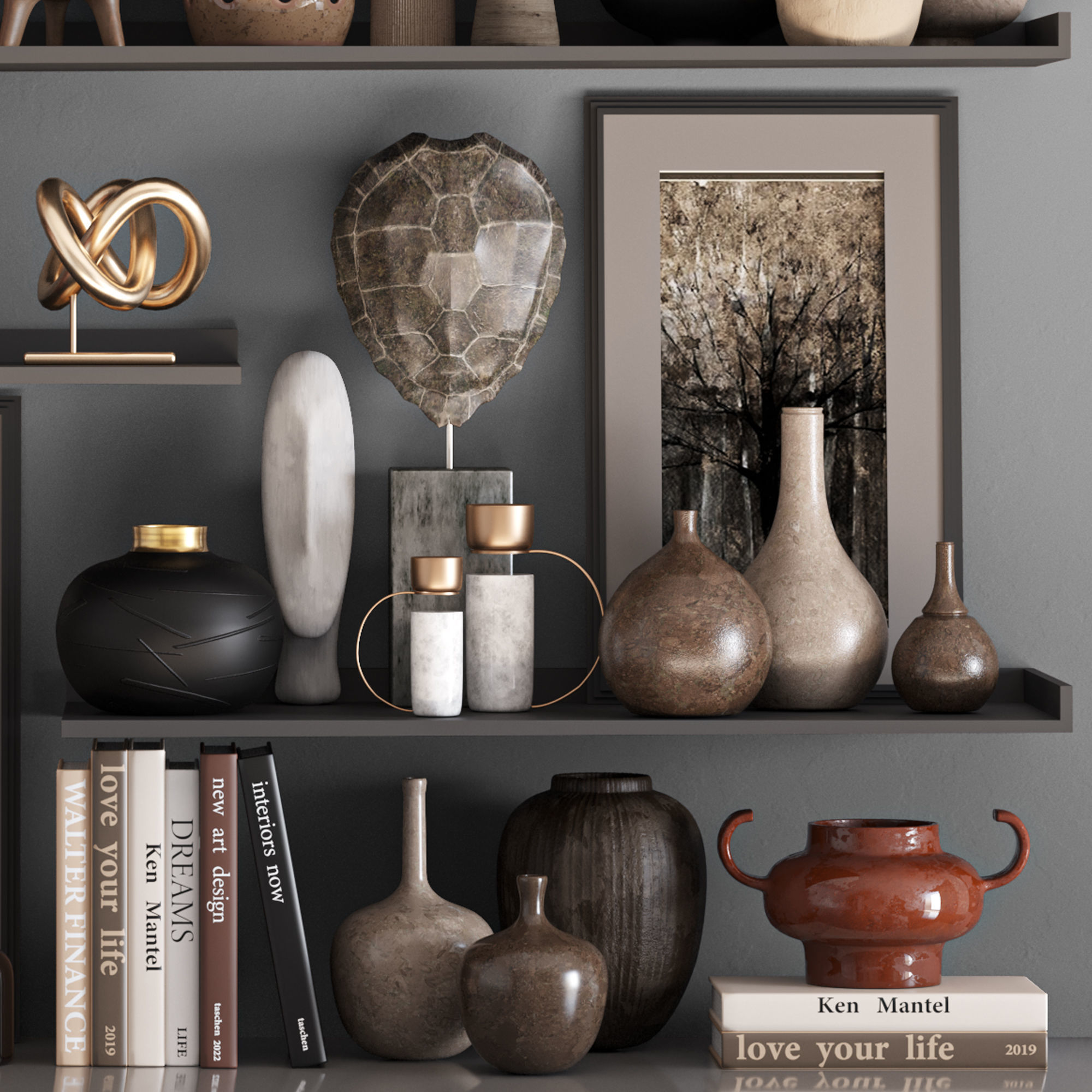 decorative set29 3D model_1