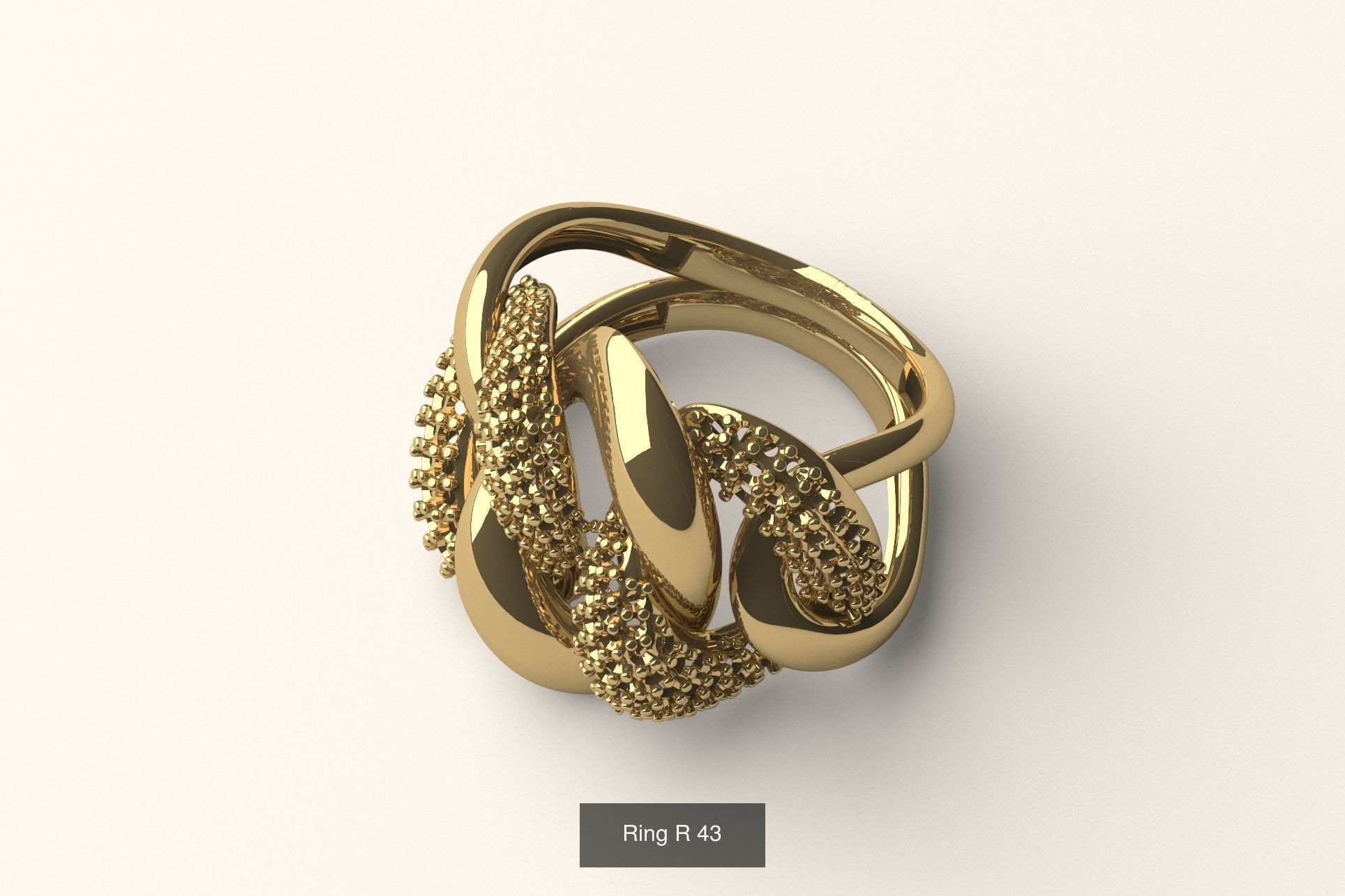 Ring collection gold with diamonds _4