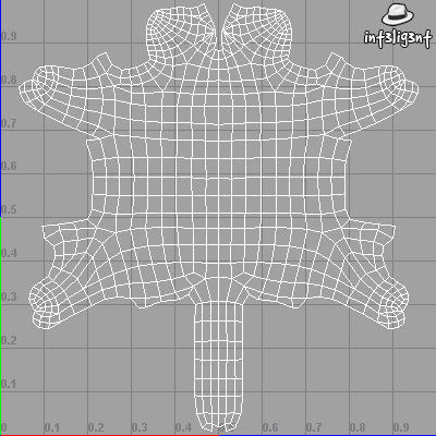 Low Poly Cat Low-poly 3D model_6