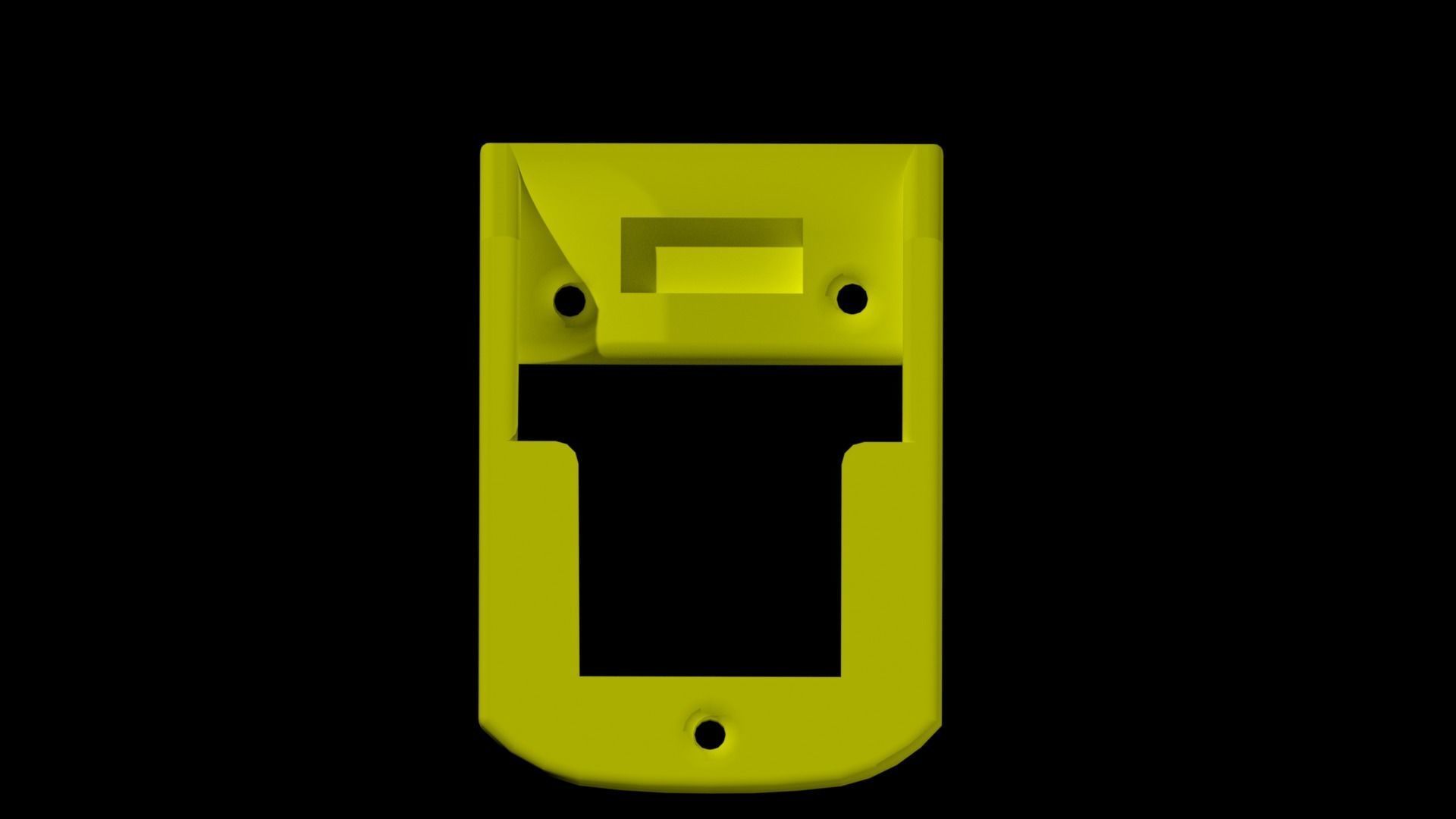 DEWALT BATTERY WALL MOUNT 3D print model_3
